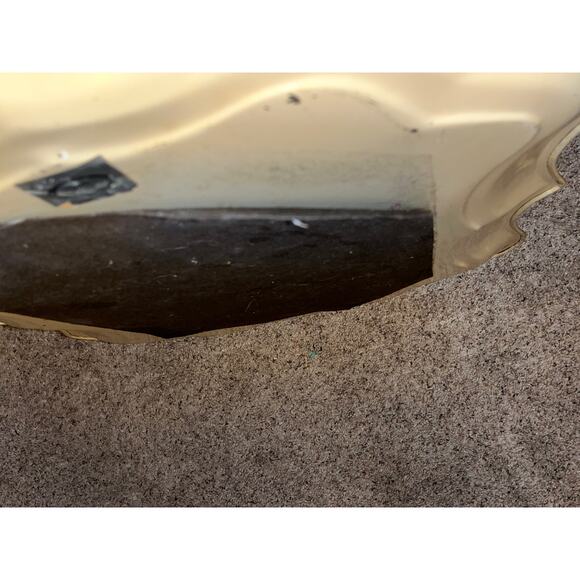 NASHCO Tole Hand-Painted Toleware Tray Fruit Flowers Large  27" x 20” - Picture 15 of 15